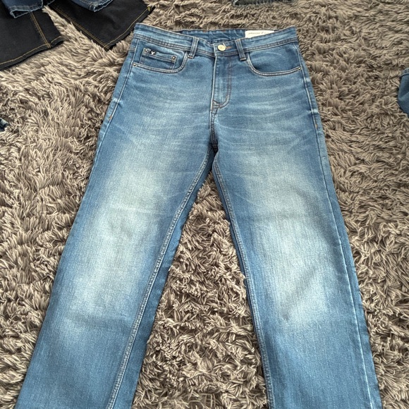 Best for Visibility: Zara Beige Straight Leg Cargo Pants Size 14 Clearance Steal - Picture 6 of 9